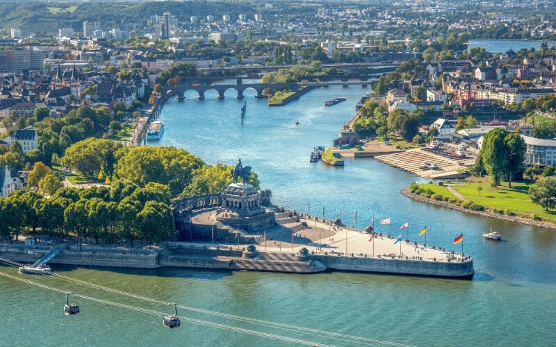 Fellows Ride Koblenz, Deutsches Eck